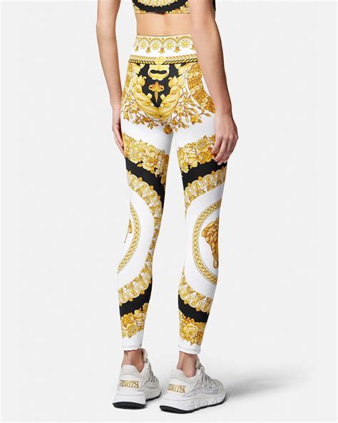 versace womens leggings|versace leggings outfit.